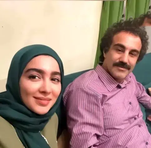 سفر در زمان/ «نقی و نیکا» در پشت صحنه سریال پایتخت ۷ / تصویری صمیمی از محسن تنابنده و سونیا حسینی