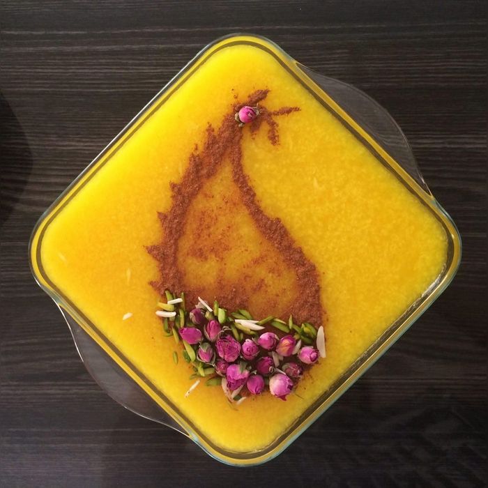 مدل تزیین شله زرد 1401