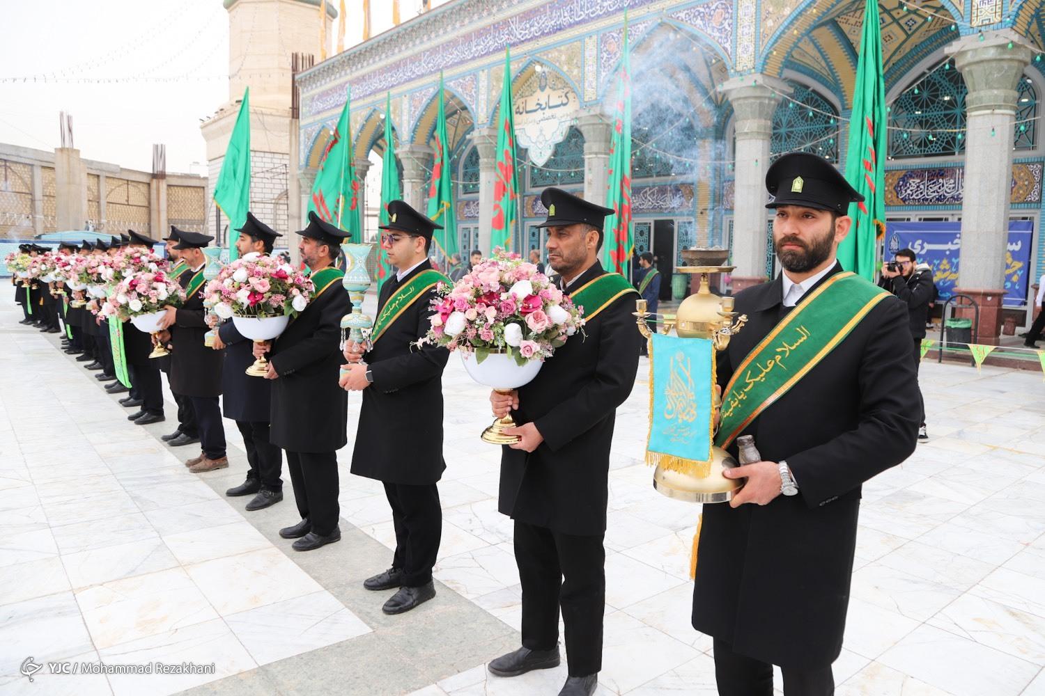 حال و هوای مسجد مقدس جمکران در آستانه نیمه شعبان