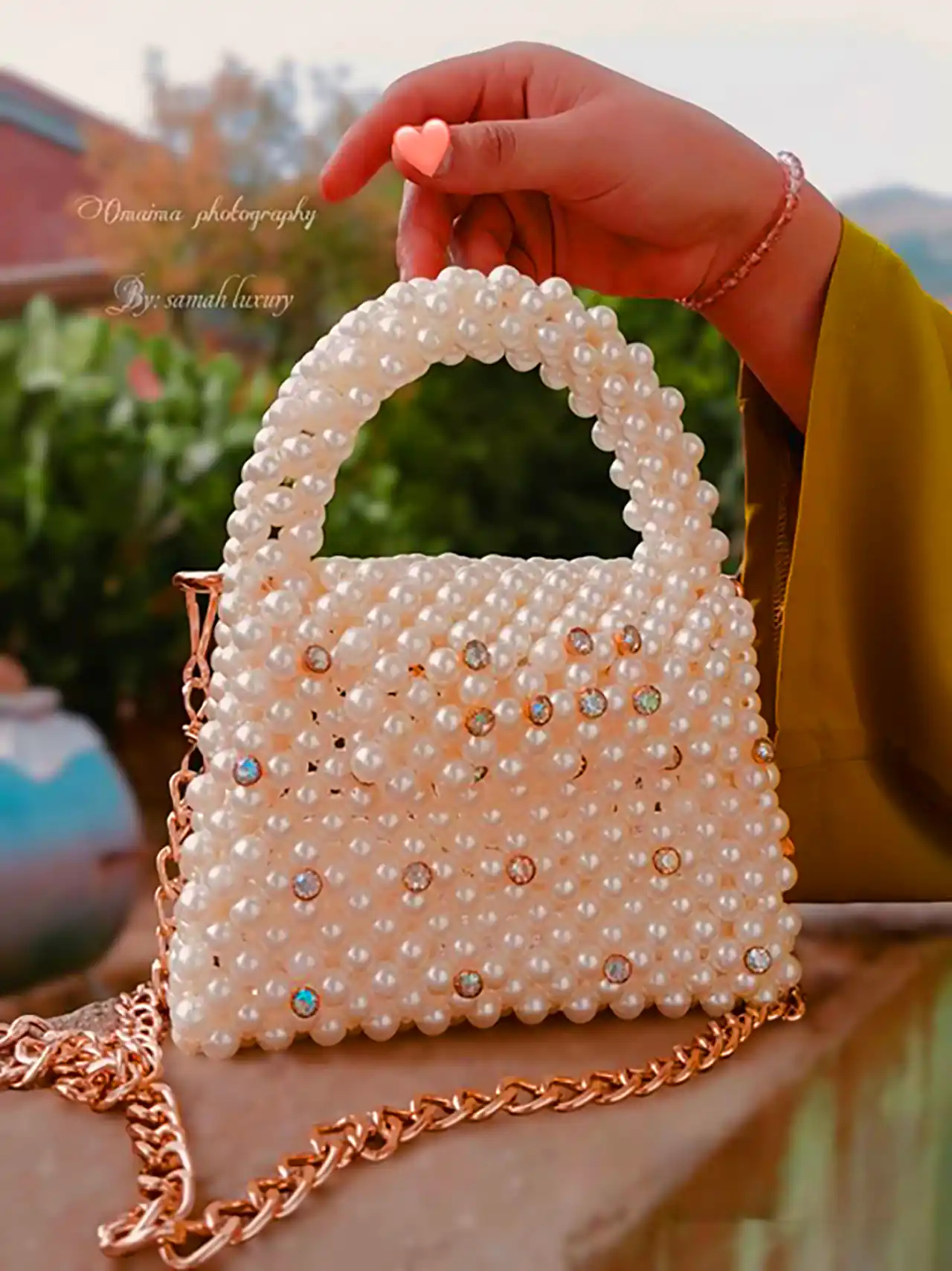 کیف شیک مرواریدی 