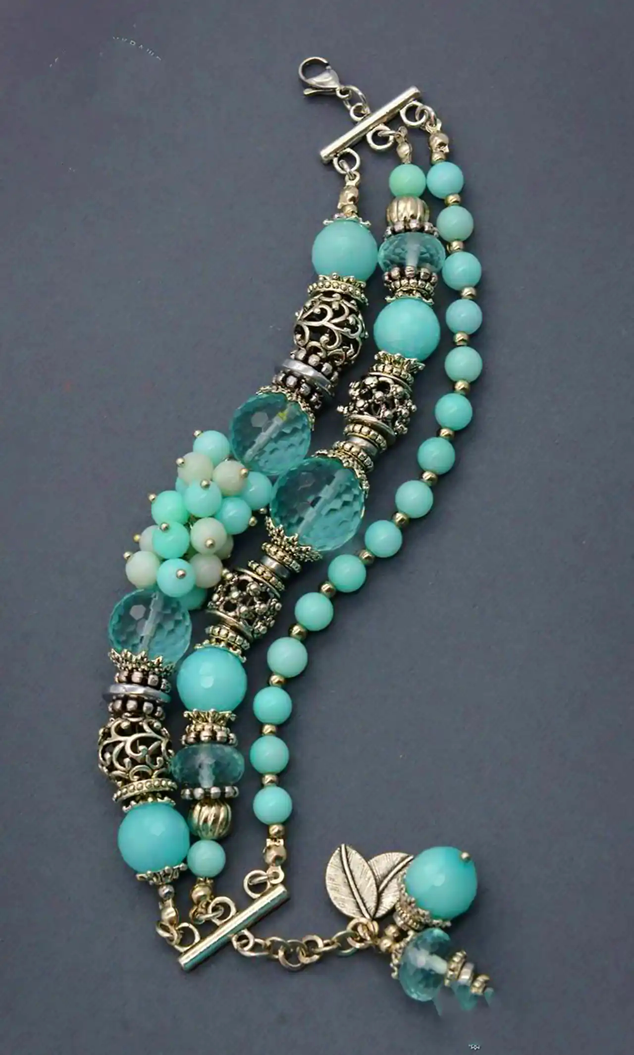 دستبند شیک فیروزه