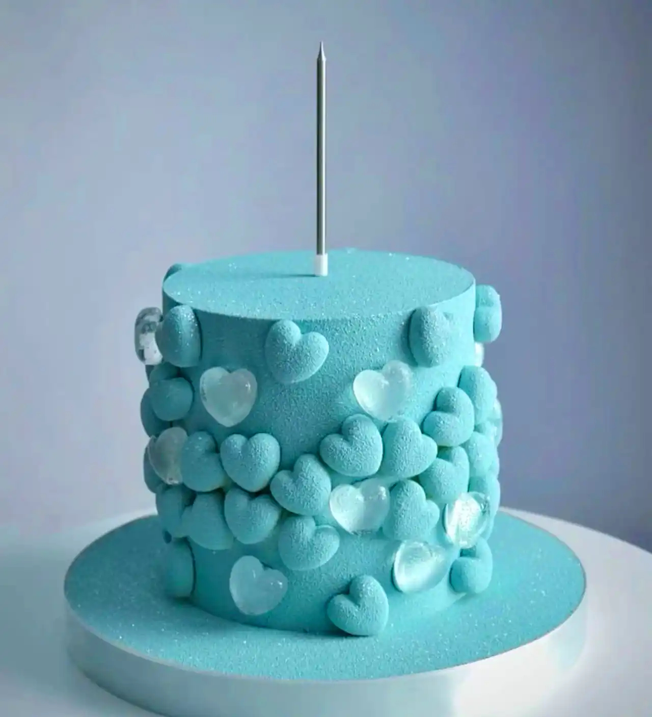 کیک تولد قلبی