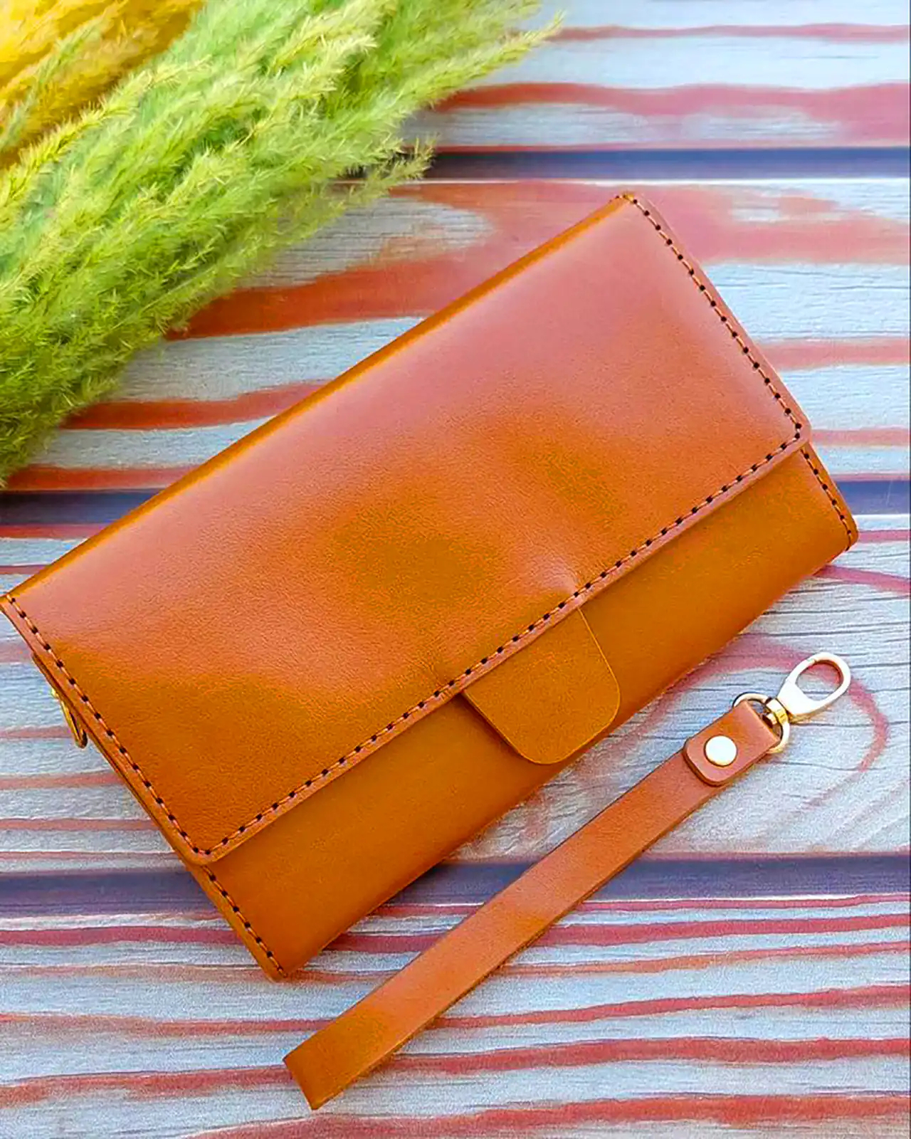 کیف پول چرم دست دوز