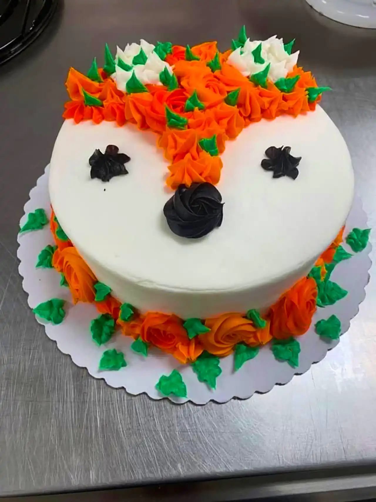 کیک فانتزی رنگی خاص روباه