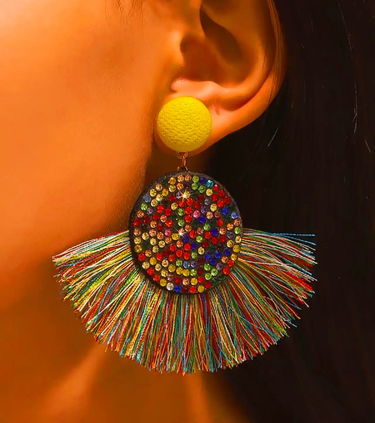 گوشواره دستساز بوهو