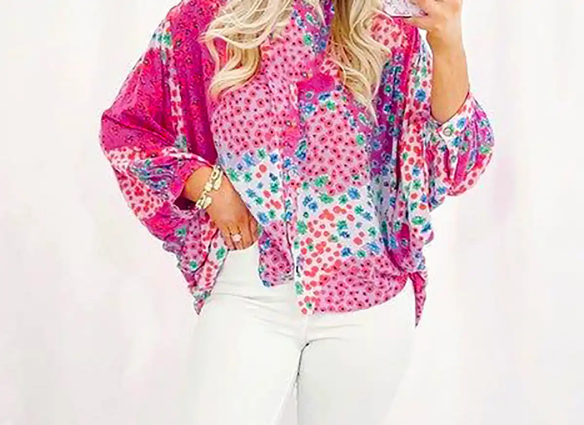 شومیز زنانه رنگارنگ