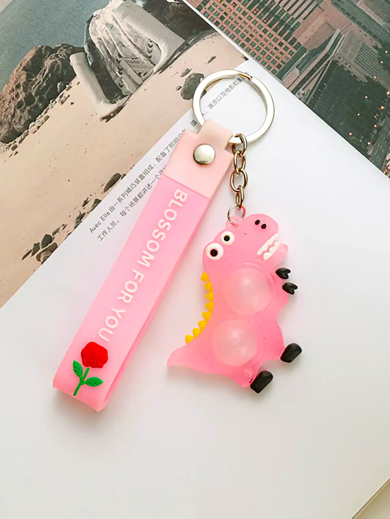 سرکلیدی سیلیکونی عروسکی