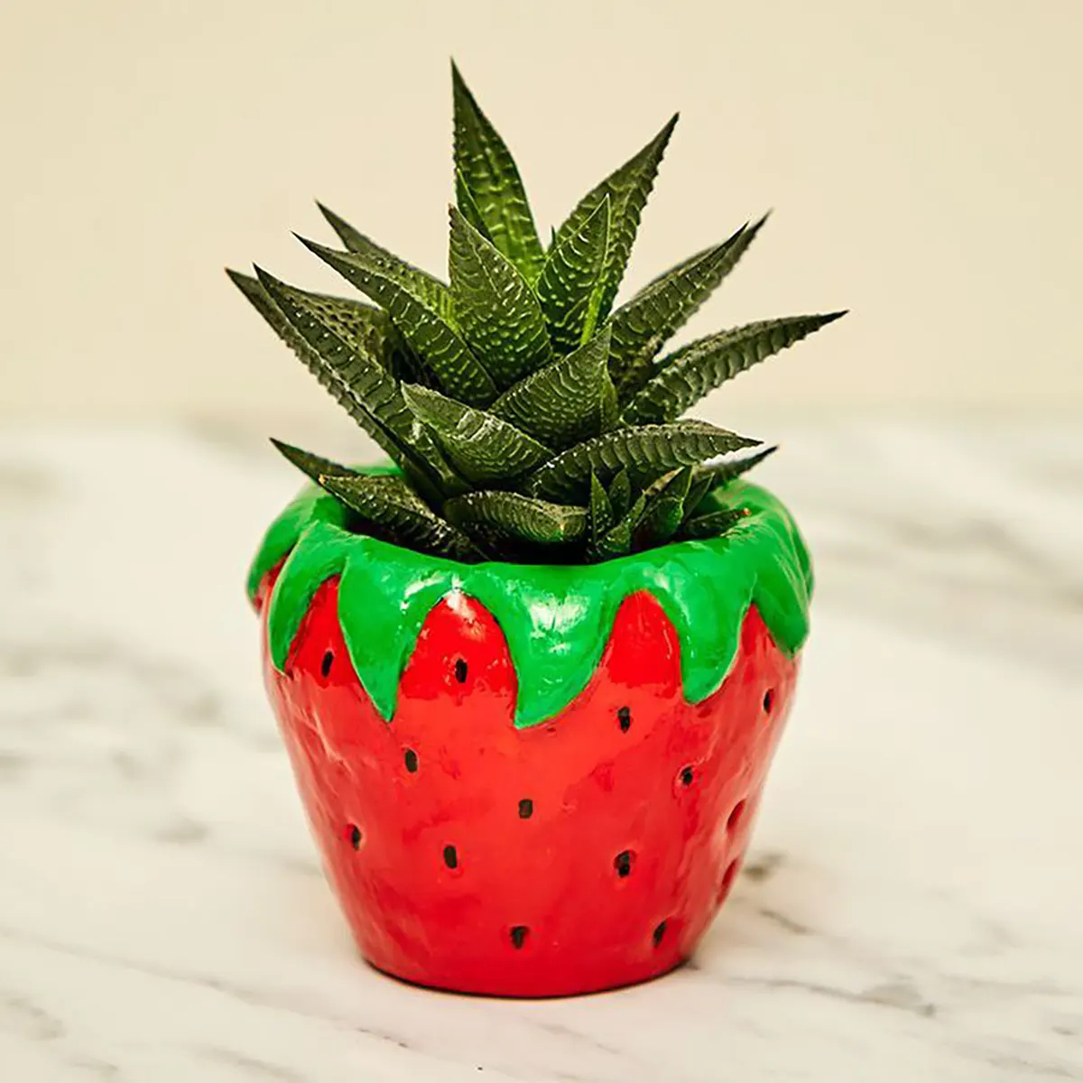 گلدان رومیزی طرح میوه