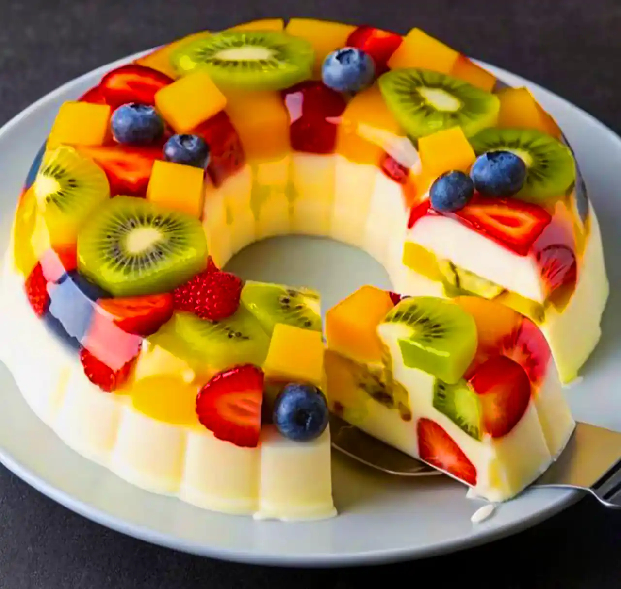 سرو ژله خوش رنگ مجلسی 