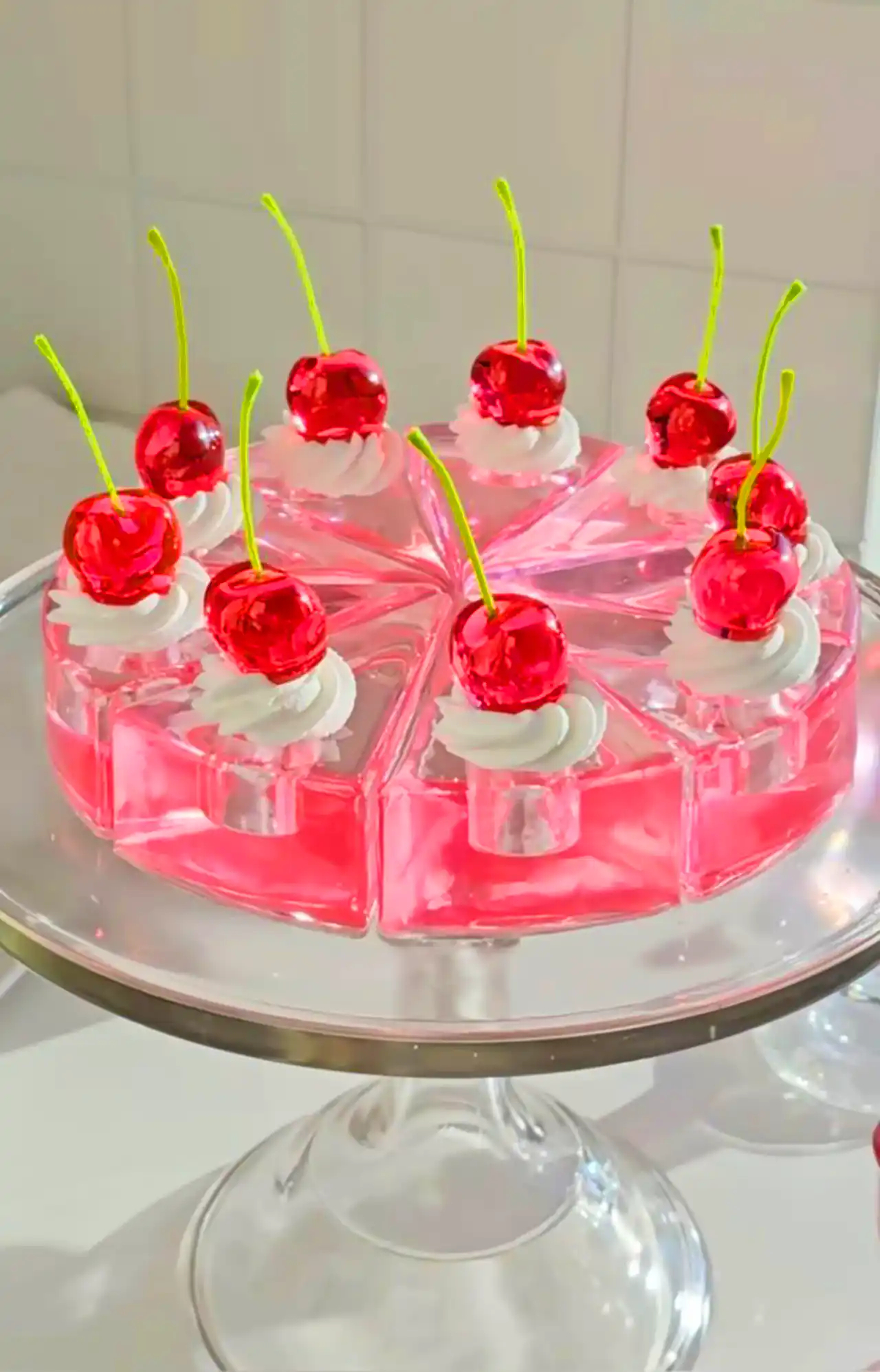 سرو ژله خوش رنگ مجلسی 