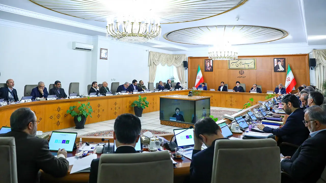 آیت الله سید ابراهیم رئیسی در جلسه هیئت دولت