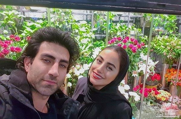 نازنین کیوانی و همسرش