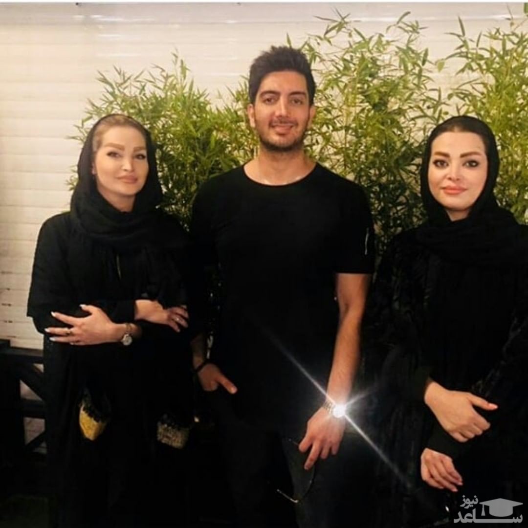 فرزاد فرزین و همسرش