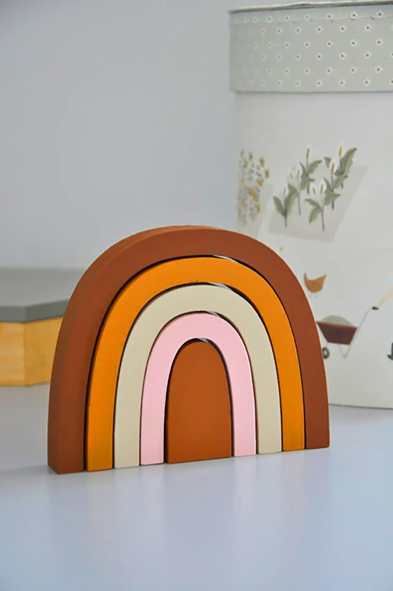 دکور رنگین کمانی اتاق کودک