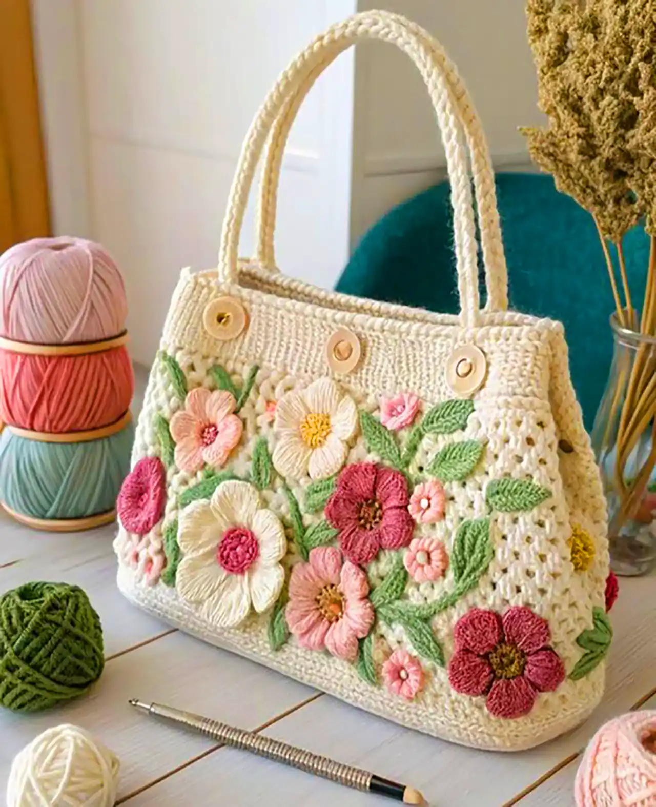 کیف دستبافت شیک