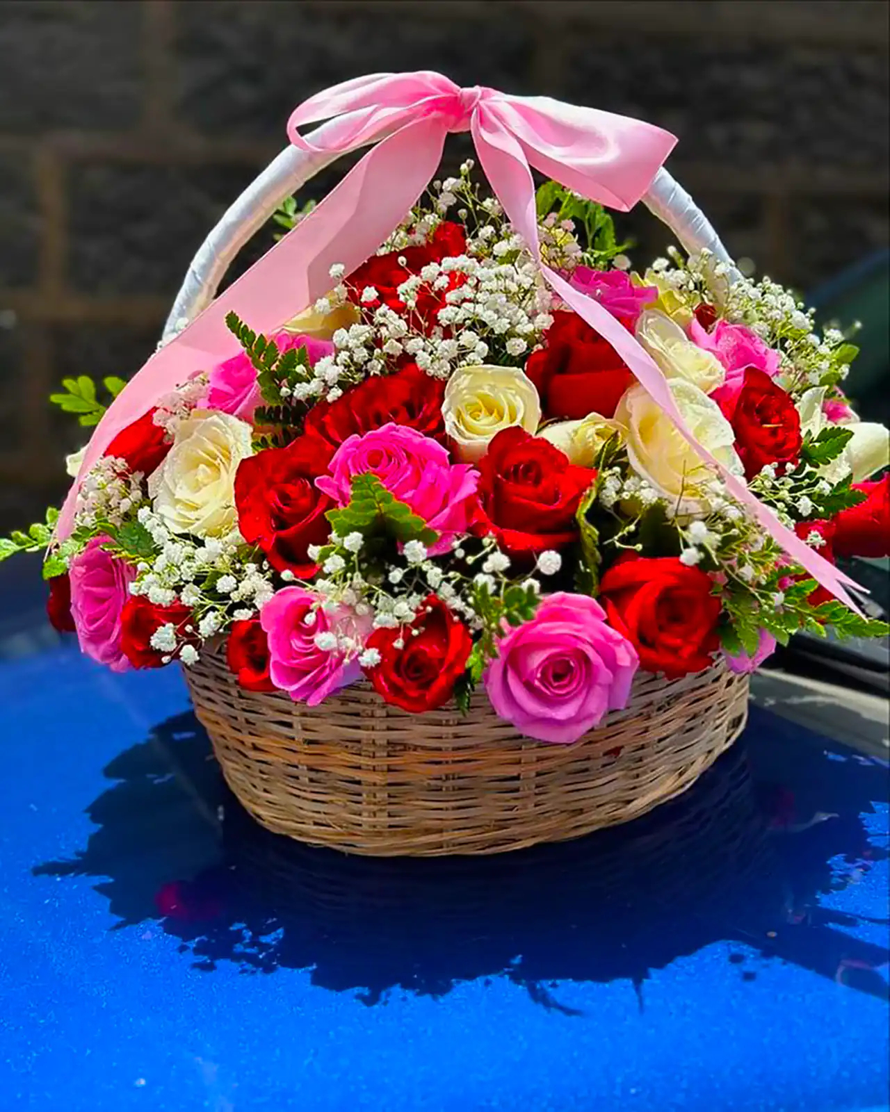 سبد گل کلاسیک