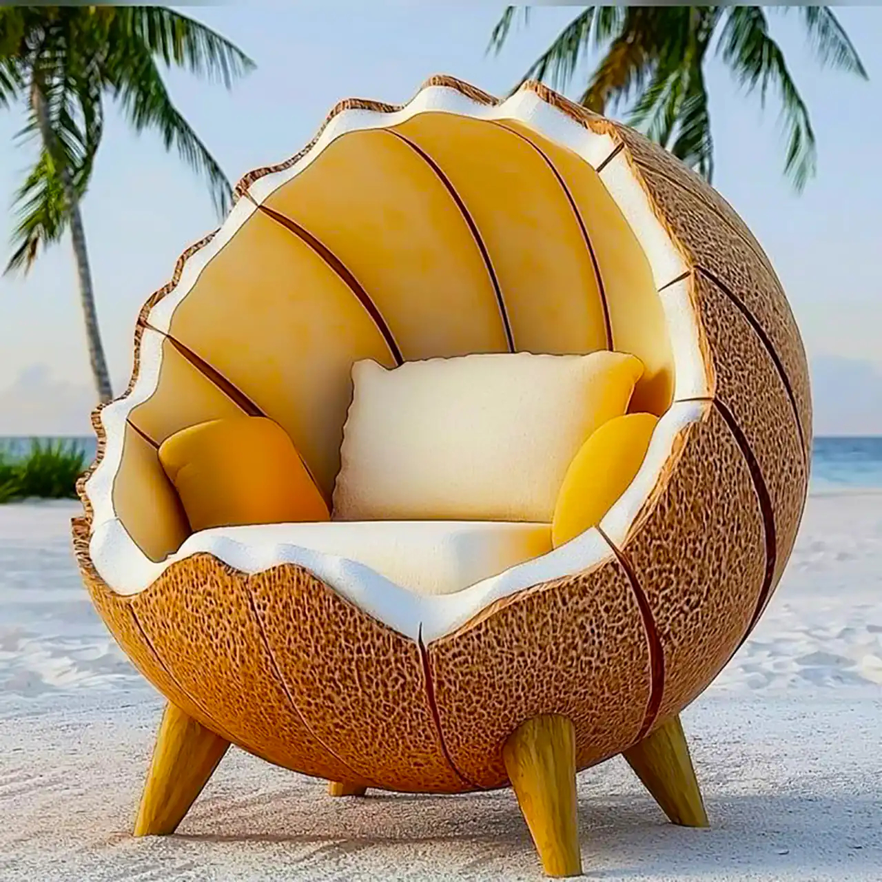 مبل تکی فانتزی بامزه