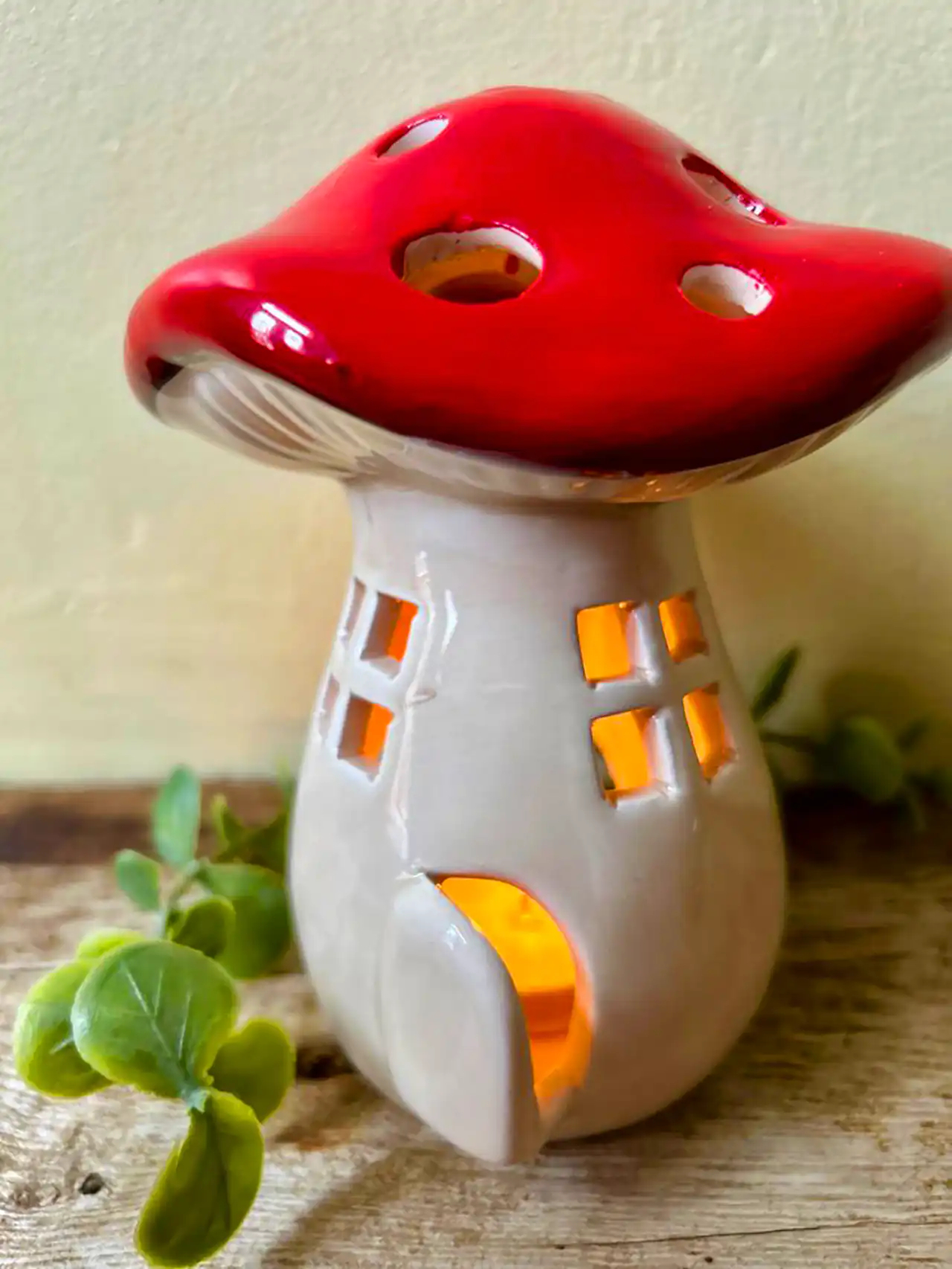 وارمر شمع سرامیکی قارچ