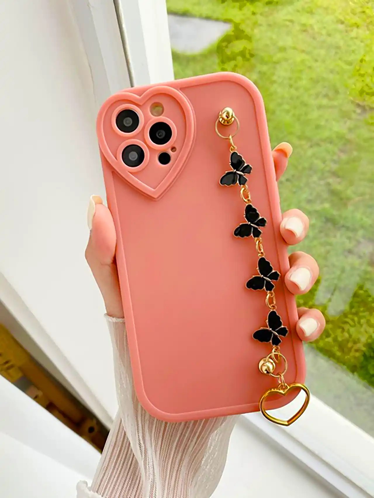 قاب گوشی با زنجیر تزئینی