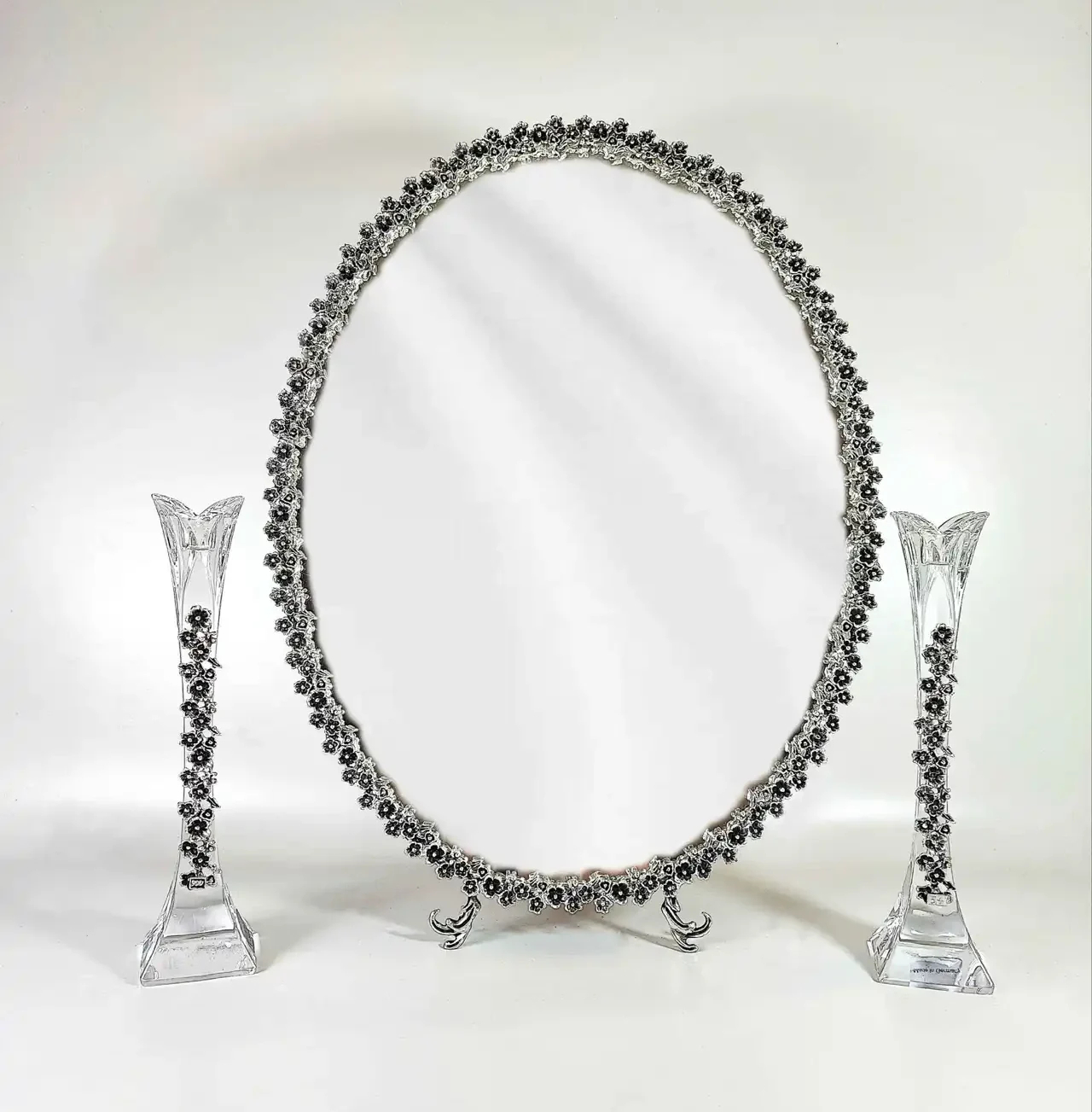 آینه شمعدون نقره شیک + زیباترین و خاص ترین مدل های آینه شمعدون نقره مخصوص عروس خانم ها