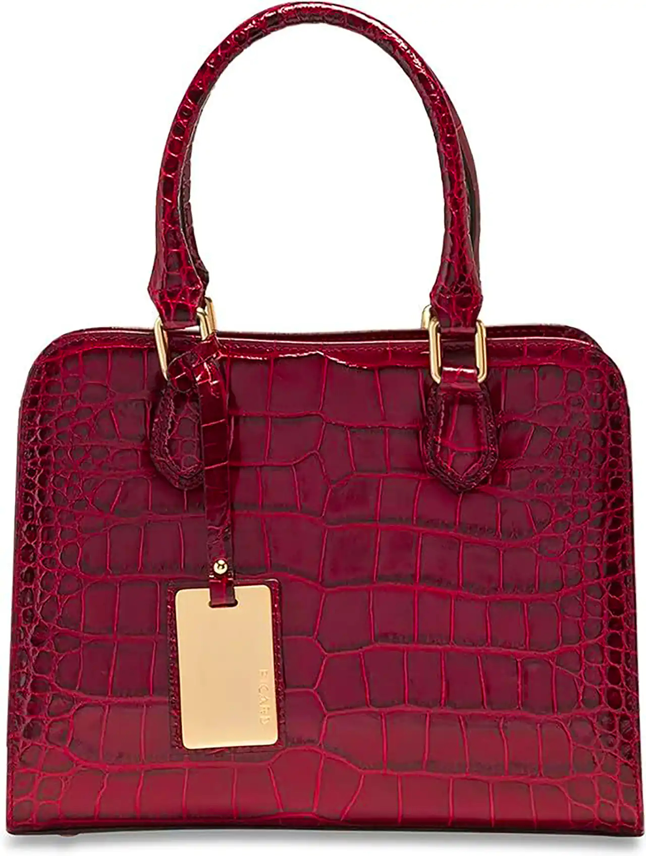 کیف چرمی زرشکی شیک 