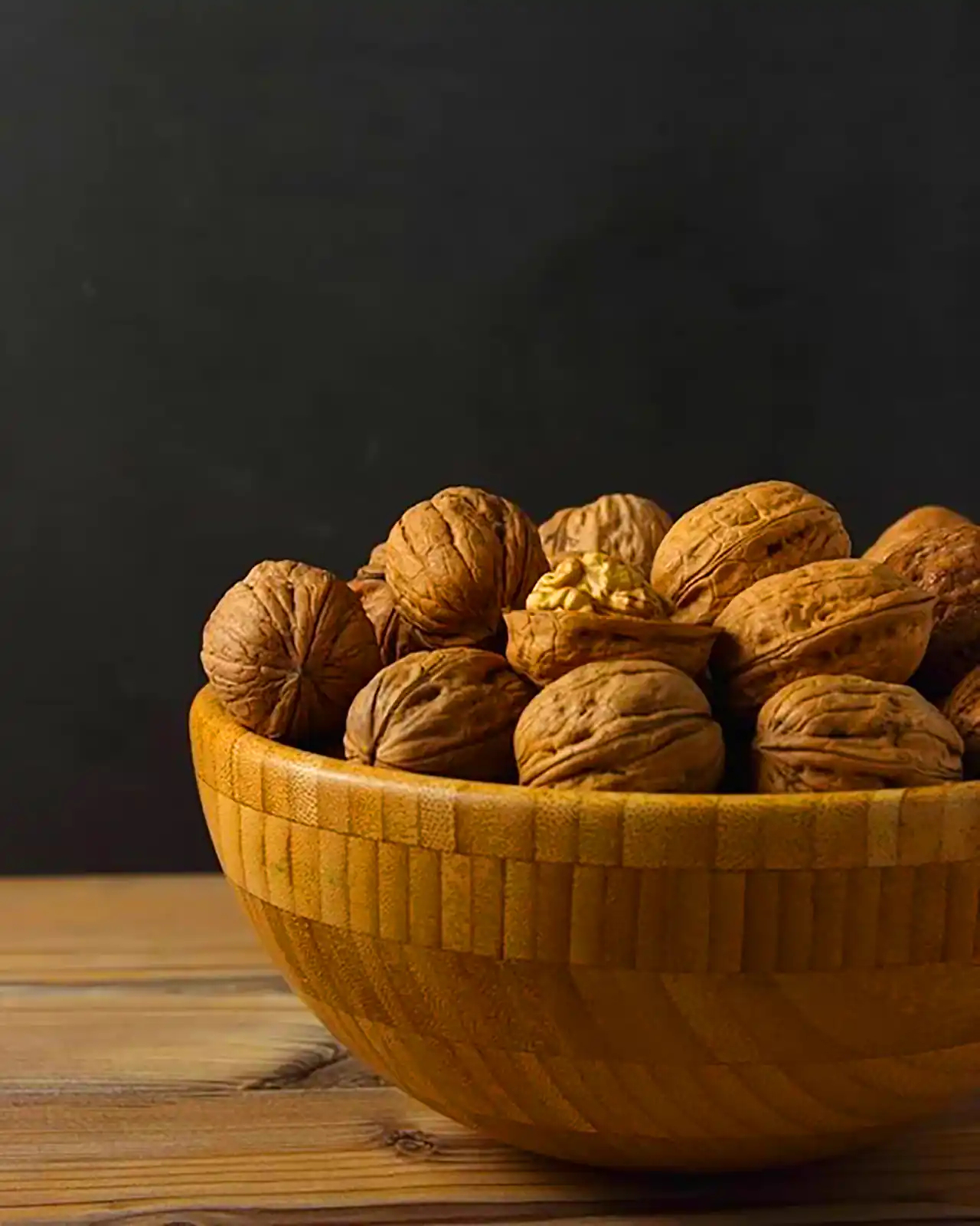 ظرف آجیل چوبی