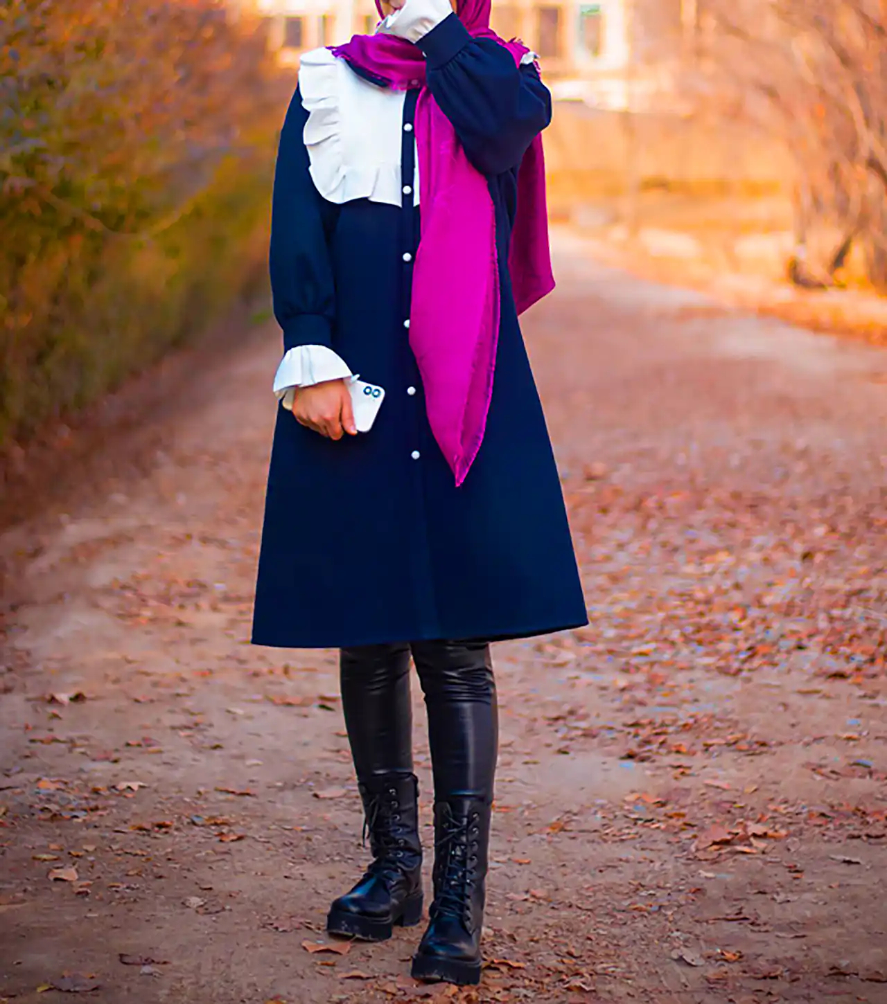 مانتو باحجاب شیک و امروزی