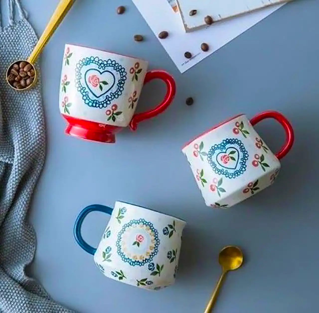 ماگ سرامیکی طرح‌دار فانتزی