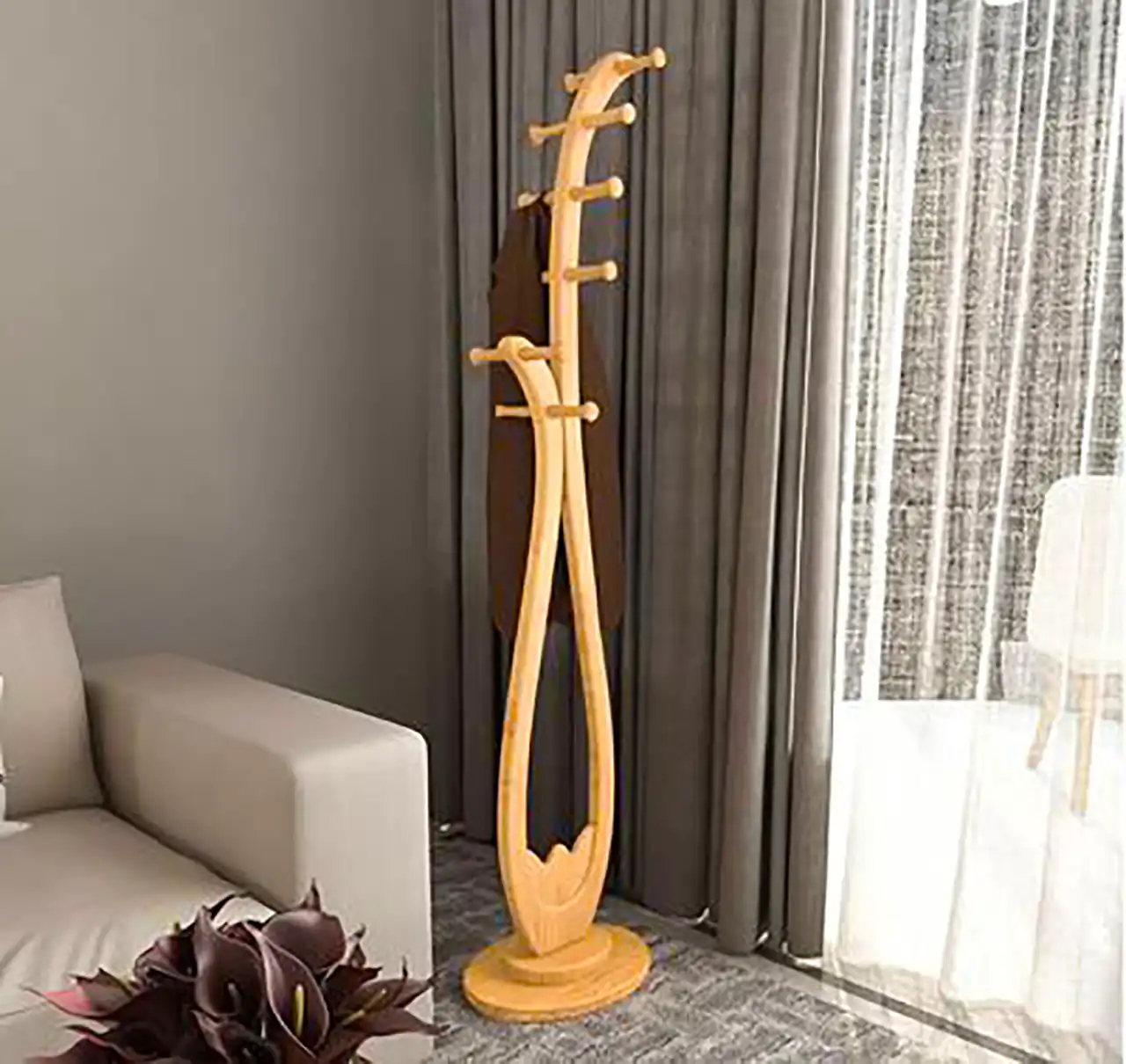 چوب لباسی ایستاده شیک