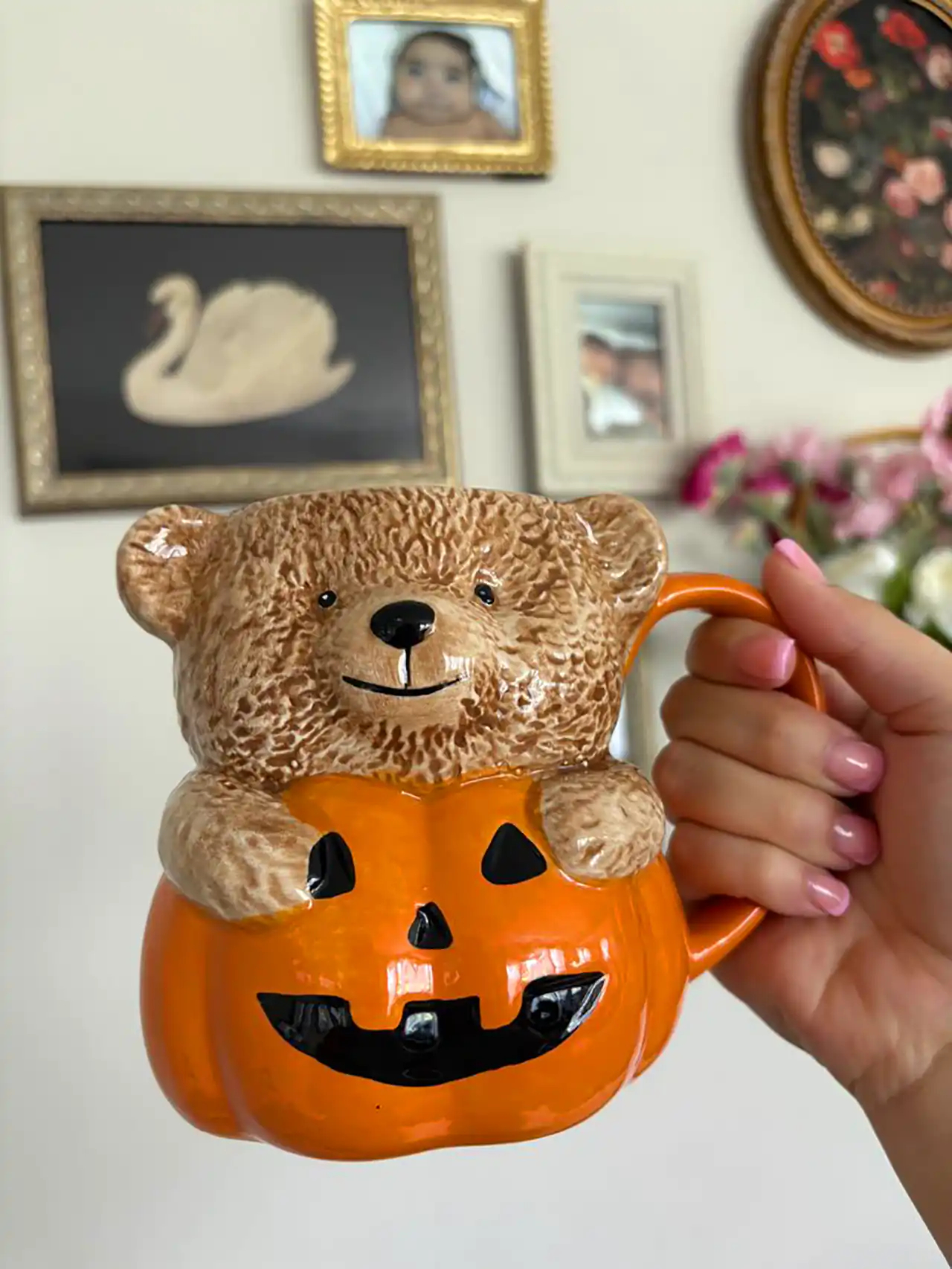 ماگ سرامیکی طرح پاییزی