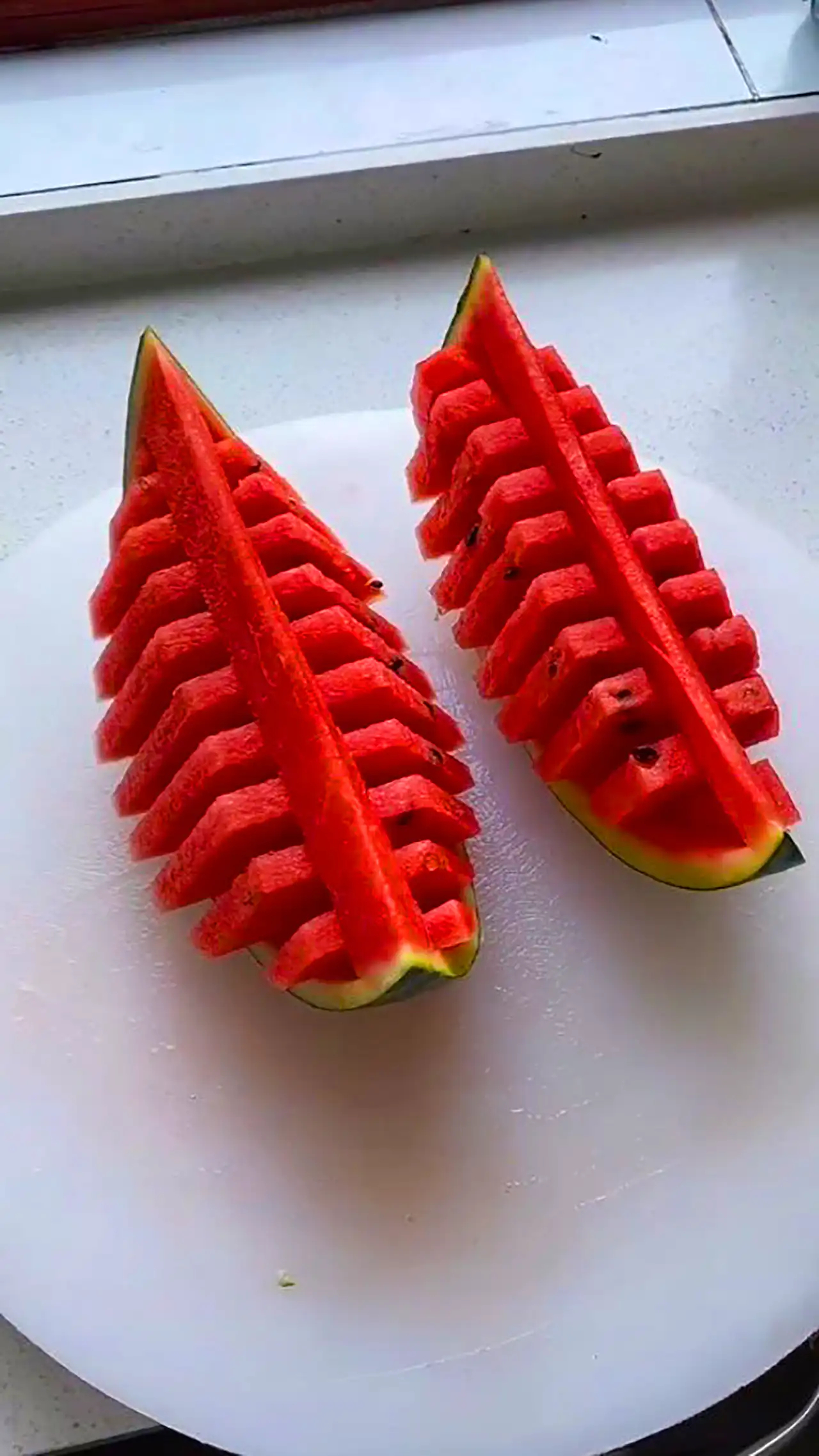 تزیین هندوانه برای یلدا