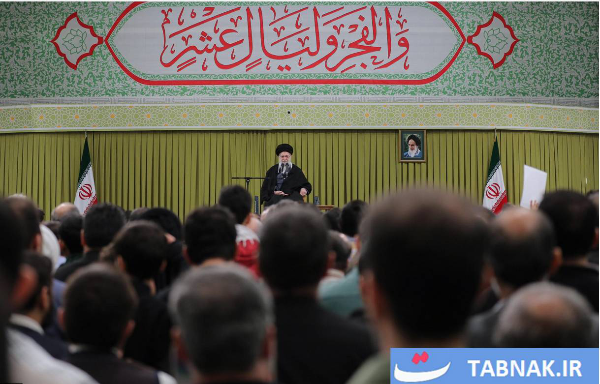 دیدار اقشار مردم با رهبر معظم انقلاب به مناسبت چهل‌وهفتمین سالگرد پیروزی انقلاب اسلامی