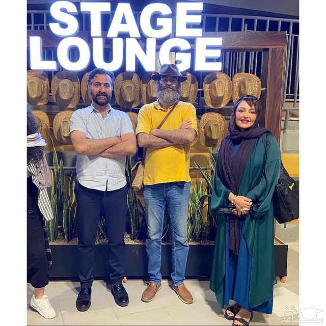 شقایق فراهانی در رستوران امیرخسرو عباسی