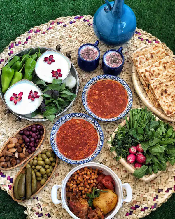 تزیین آبگوشت مجلسی