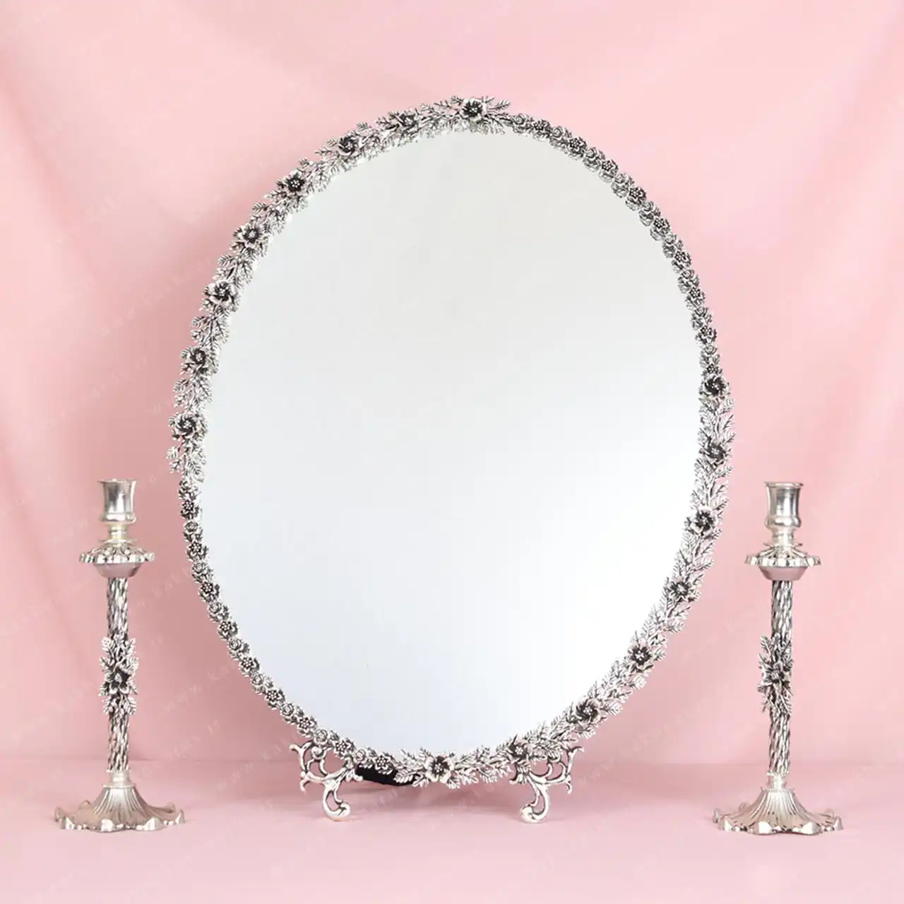 آینه شمعدون نقره شیک + زیباترین و خاص ترین مدل های آینه شمعدون نقره مخصوص عروس خانم ها