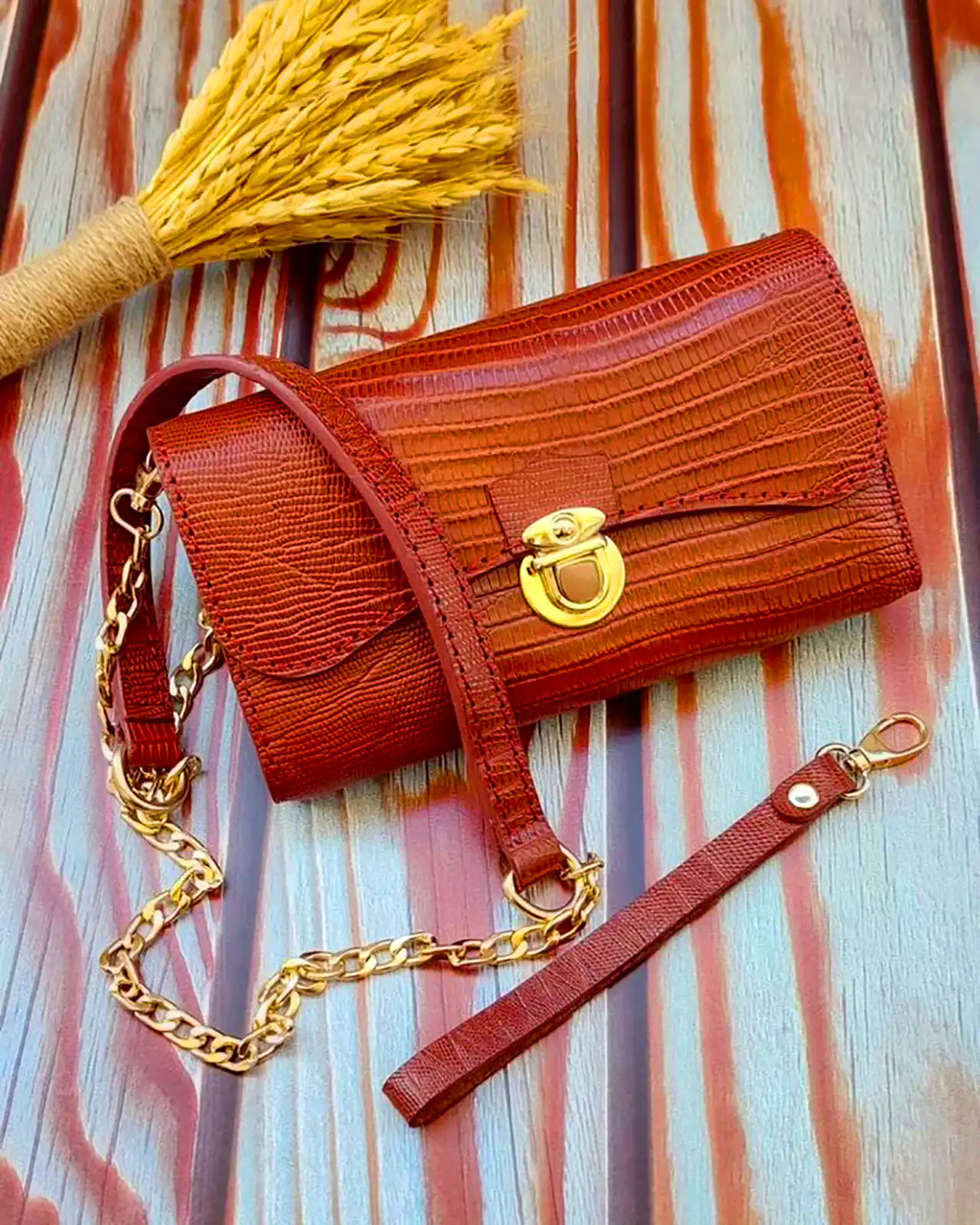 کیف پول چرم دست دوز