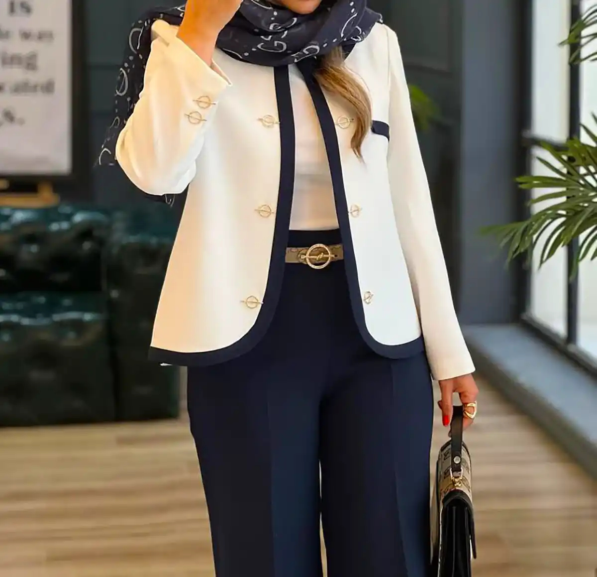 استایل کت و شلوار مجلسی زنانه