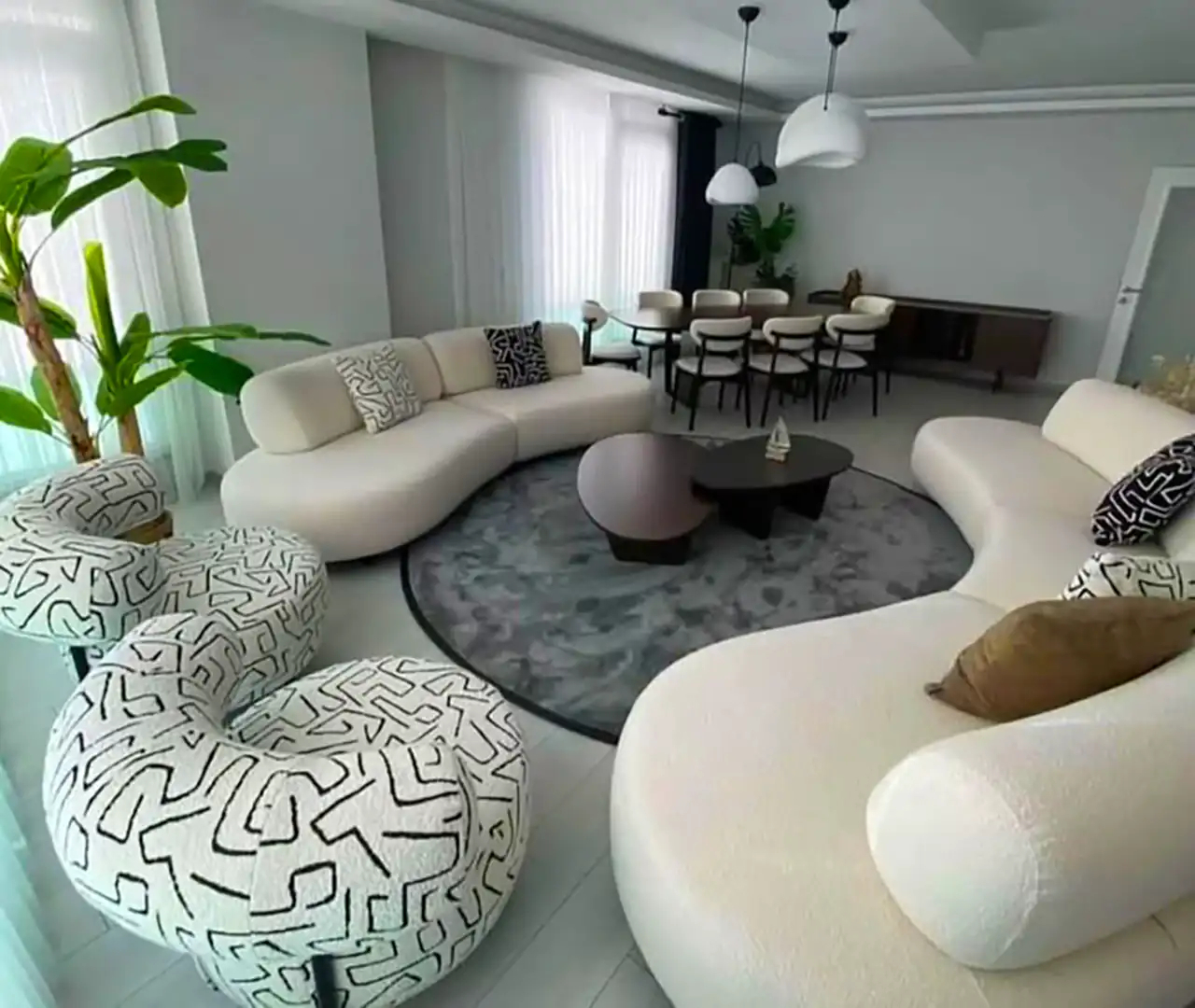 ست مبل راحتی مینیمال و جدید