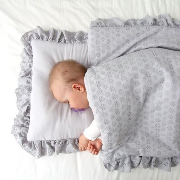 سرویس رختخواب نوزاد طوسی