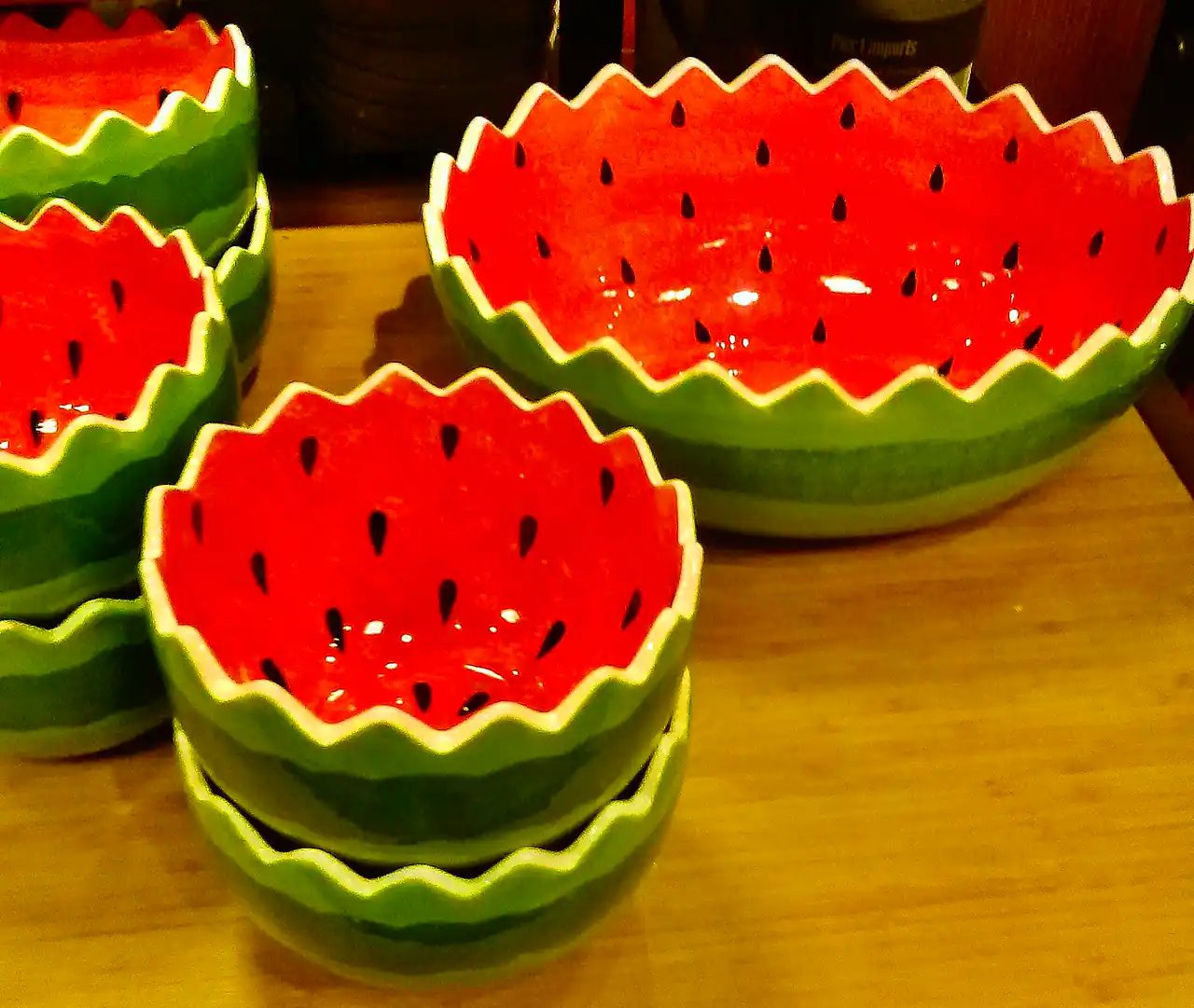 ظروف دکوری یلدایی