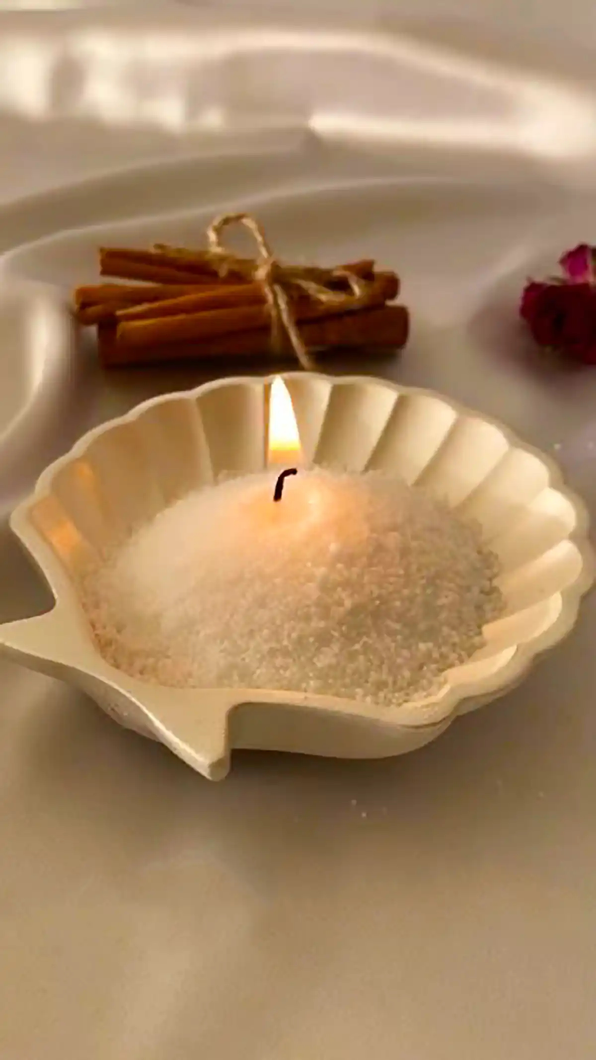 جا شمعی سرامیکی زیبا