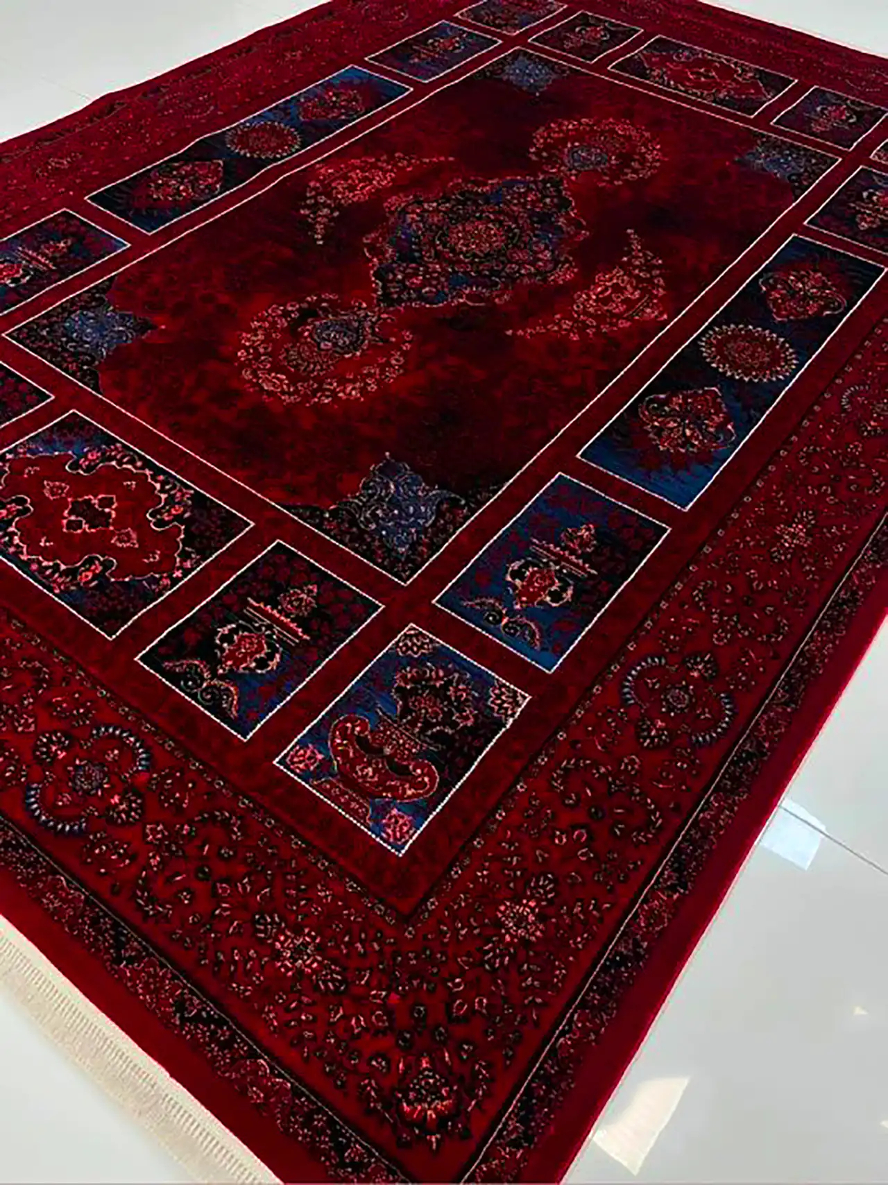 فرش ماشینی خوش رنگ