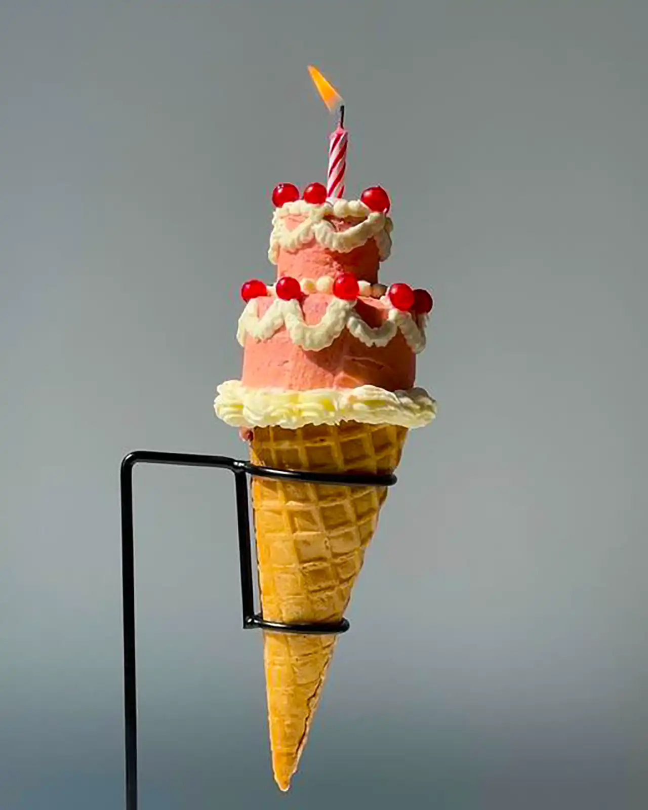 کیک بستنی جدید تولد