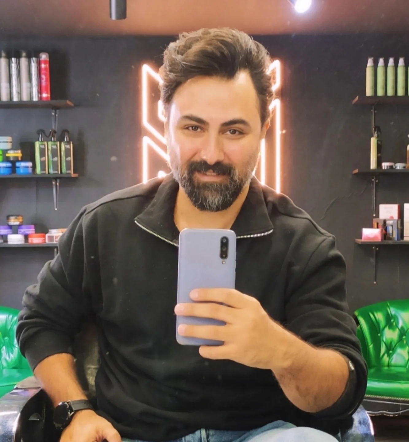 بابک انصاری همسر آرام جعفری