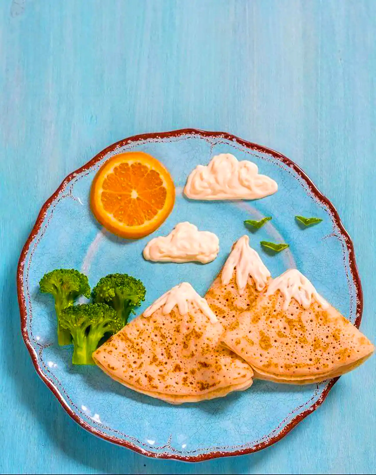 صبحانه کودکانه سالم خلاقانه 