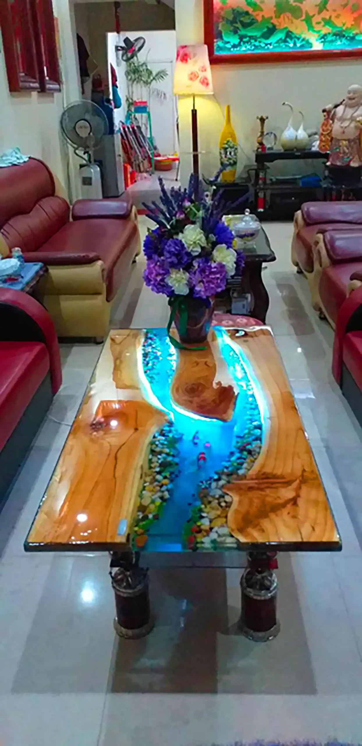 میز جلو مبلی رزینی 