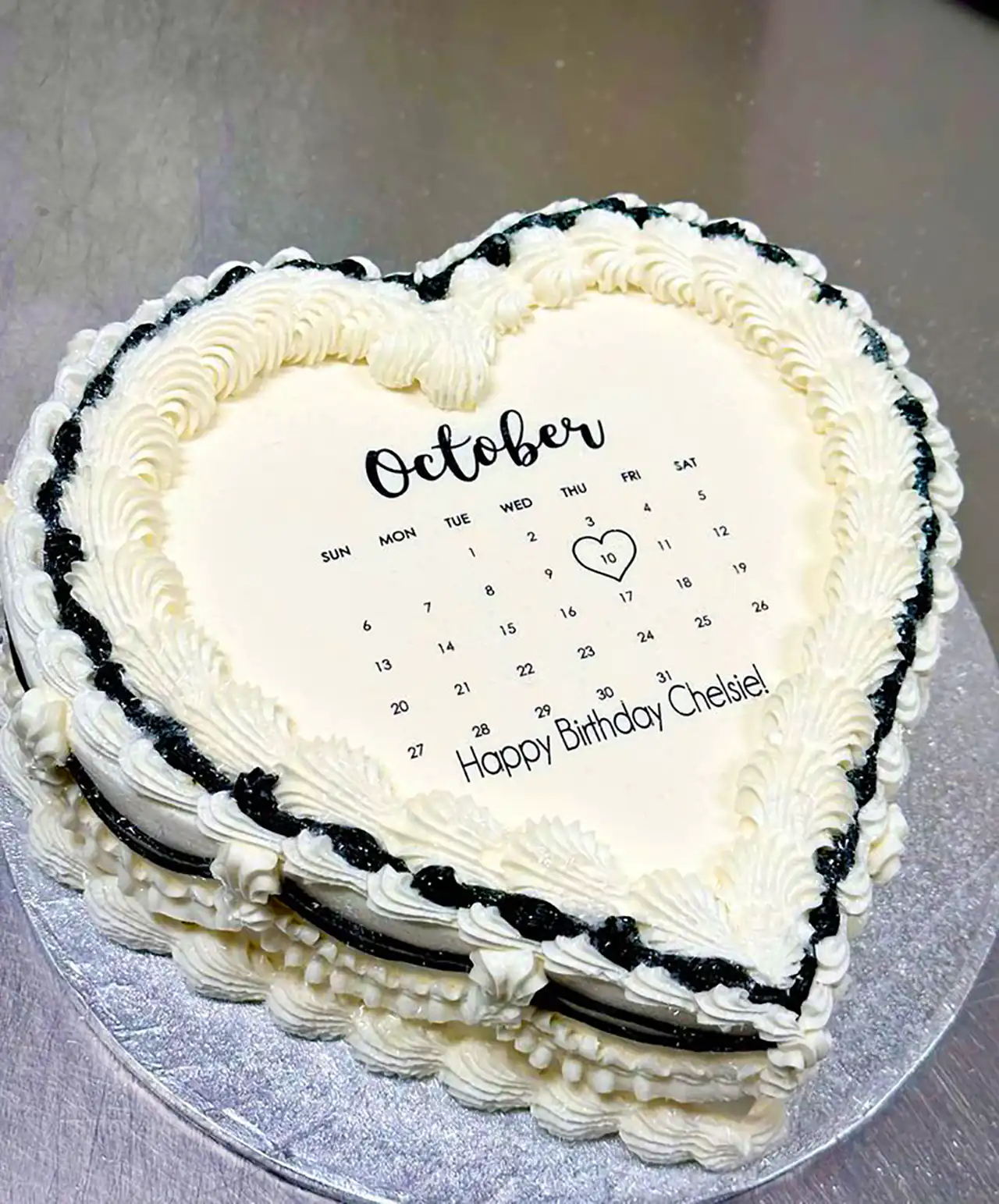 کیک تولد تقویم دار