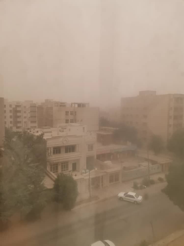 آلودگی هوا + ریزگردها در خوزستان