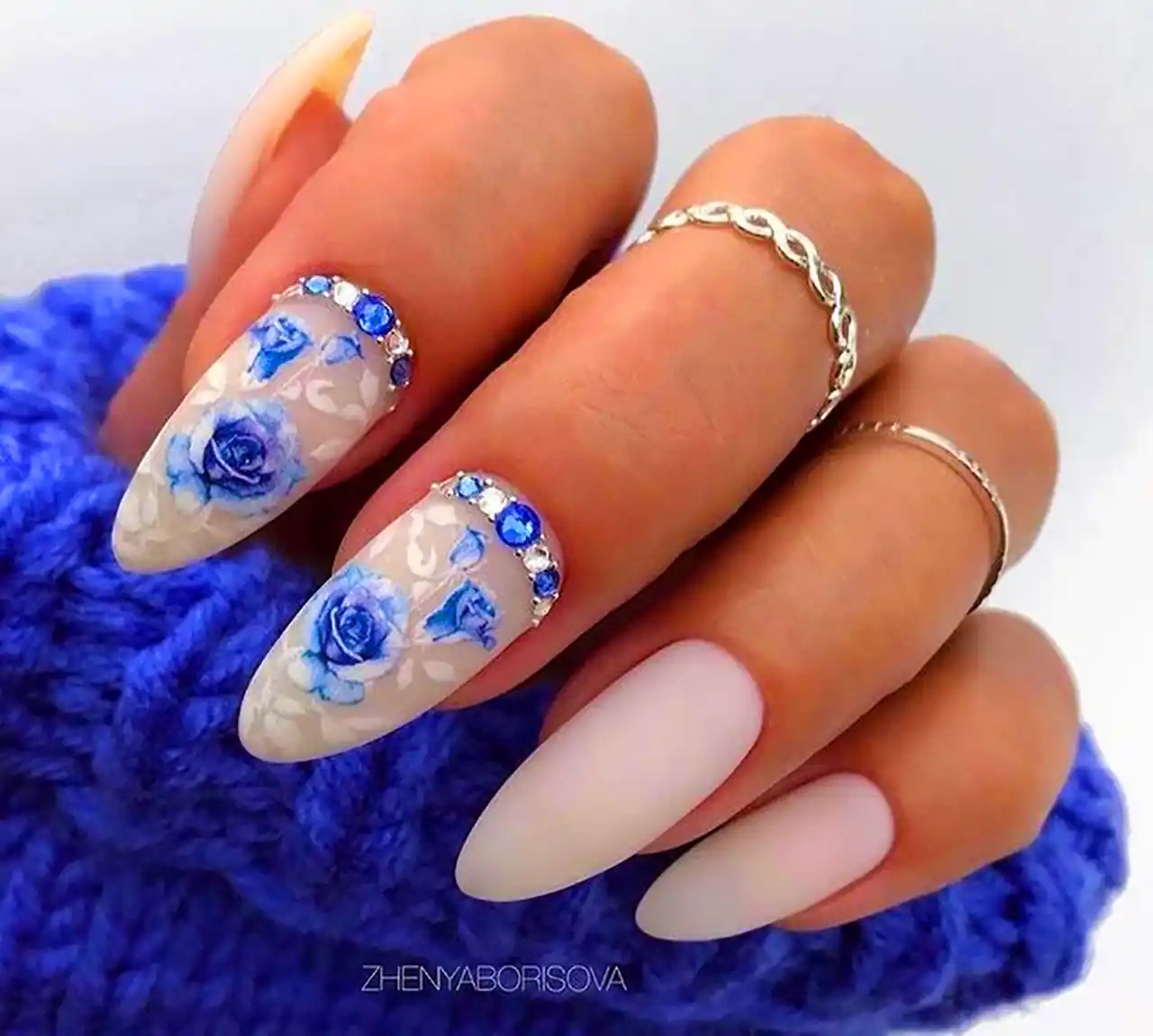 طرح ناخن گلگلی زیبا