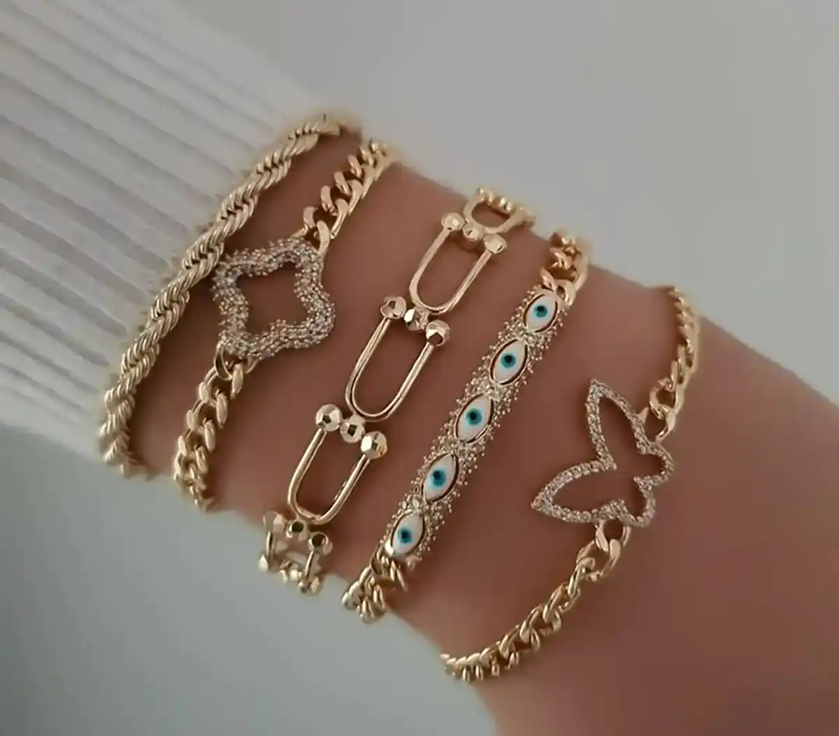 دست بند ست اکسسوری دخترانه اماتا گالری ساعت دخترانه فروش اکسسوری 